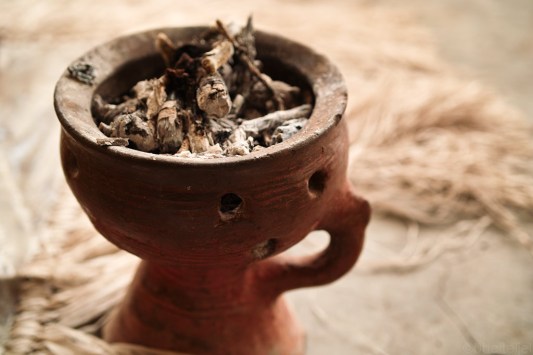 Burning incence together with coffee is another Oromian thing - good smells go well along with coffee drinking.