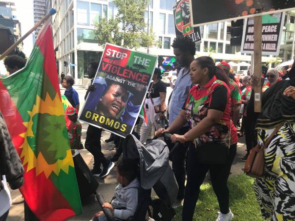 Australian Oromo community stages solidarity Rally in Melbourne, 17 February 2020