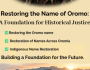 Reclaiming Oromo Identity: The First Step in the&nbsp;Struggle